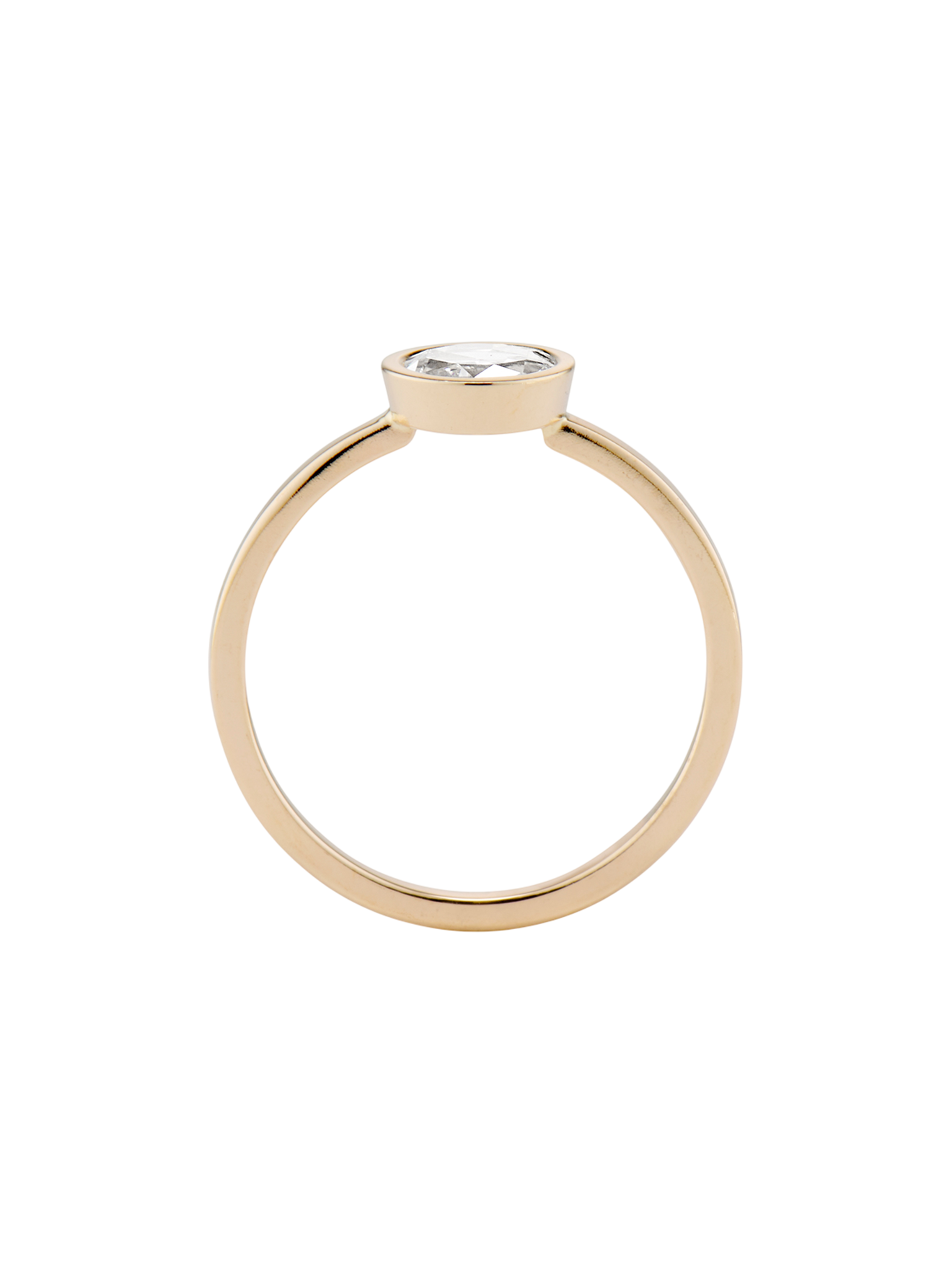Grand passage ring rose cut
